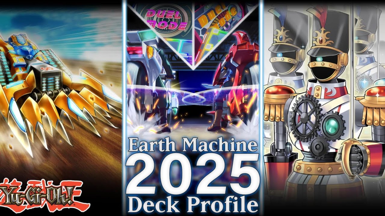 YuGiOh Earth Machine Deck 2025 - Post MZTM