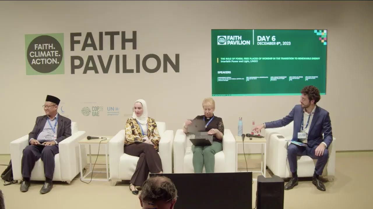 Interfaith Power & Light, LINGO - Fossil Free Places of Worship in Transition to Renewable Energy