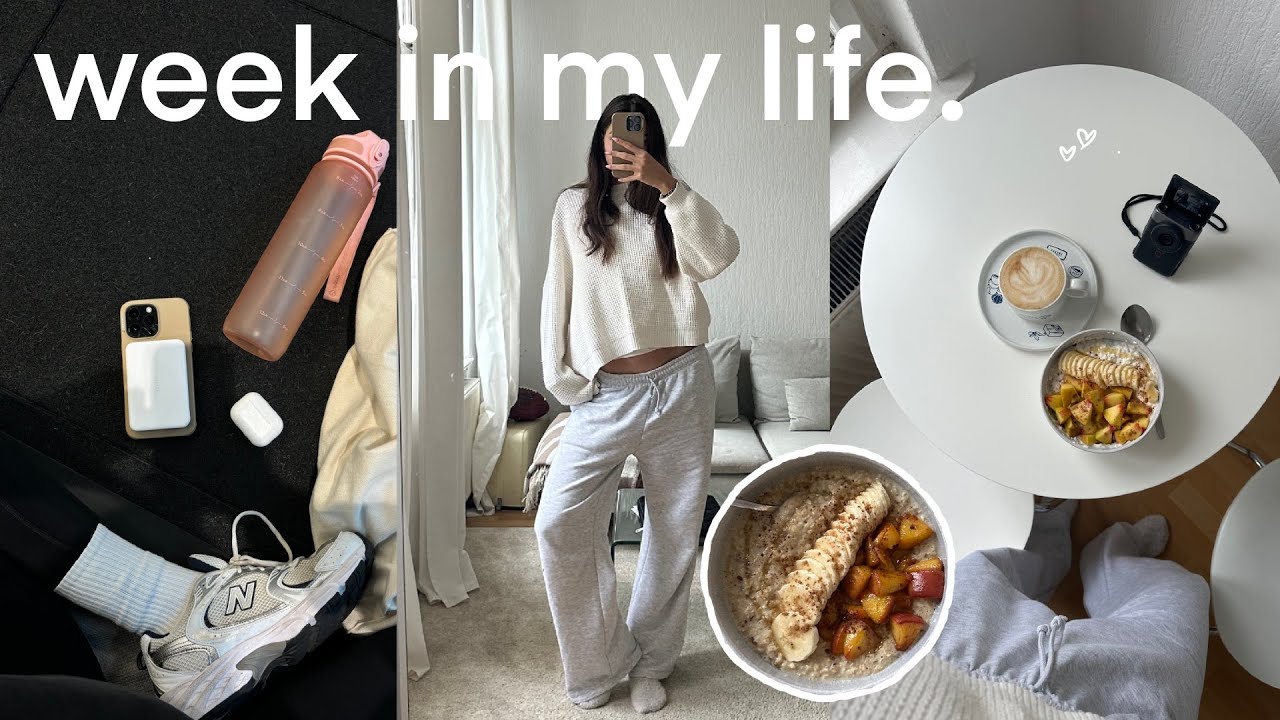 weekly vlog - sport routine | semesterferien | getting back to routine