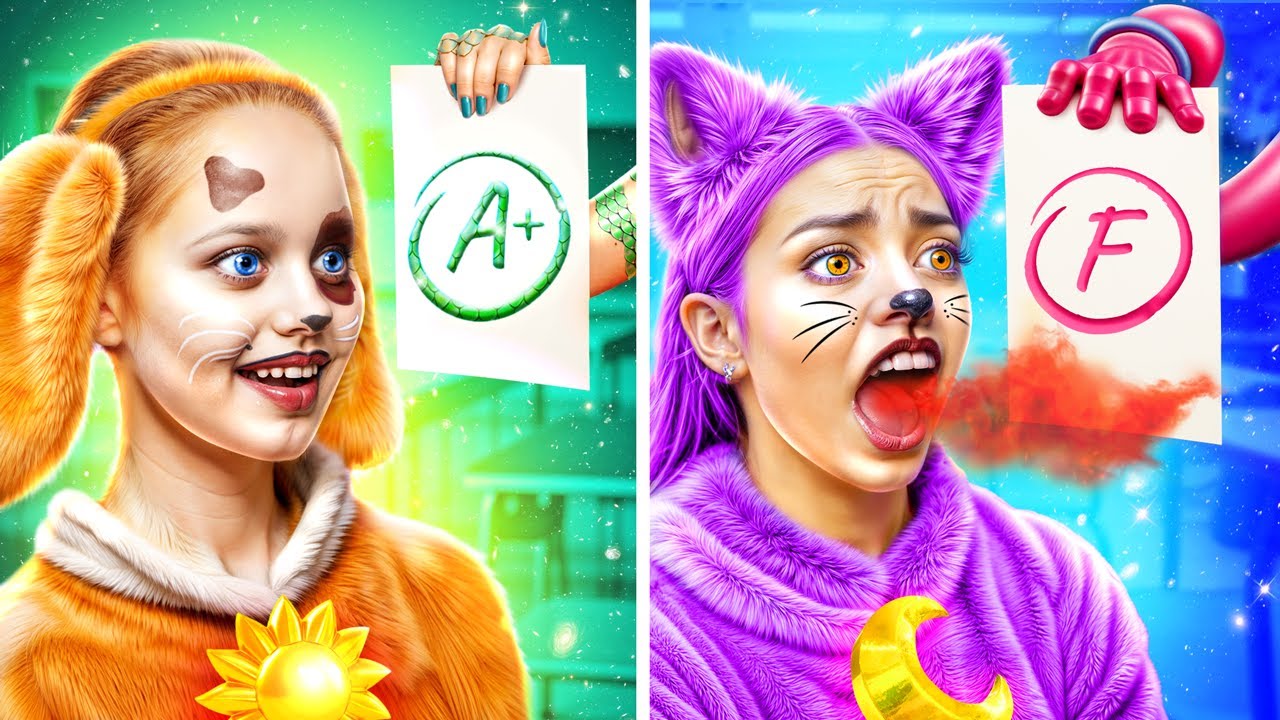 Jó Tanár kontra Rossz Tanár! CatNap kontra DogDay az Iskolában! Mosolygós Lények Poppy Playtime 3!
