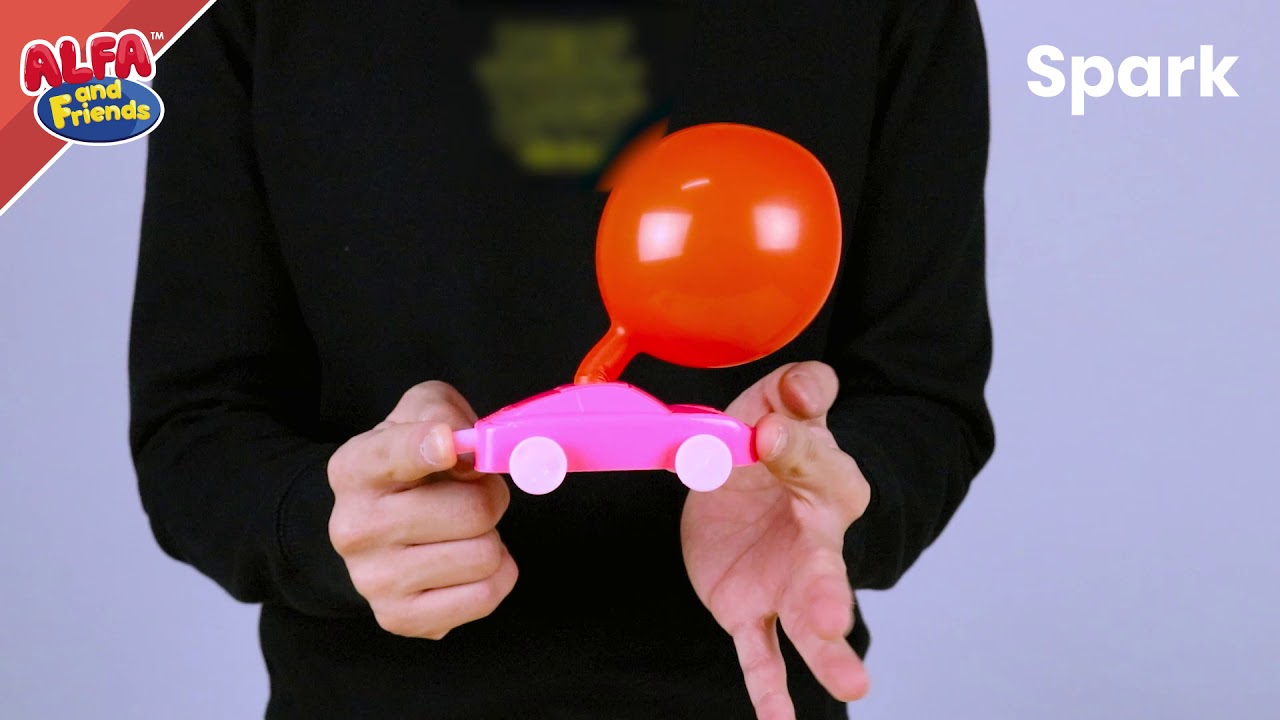 Spark STEM Kit #28 - Balloon Powered Car Kit