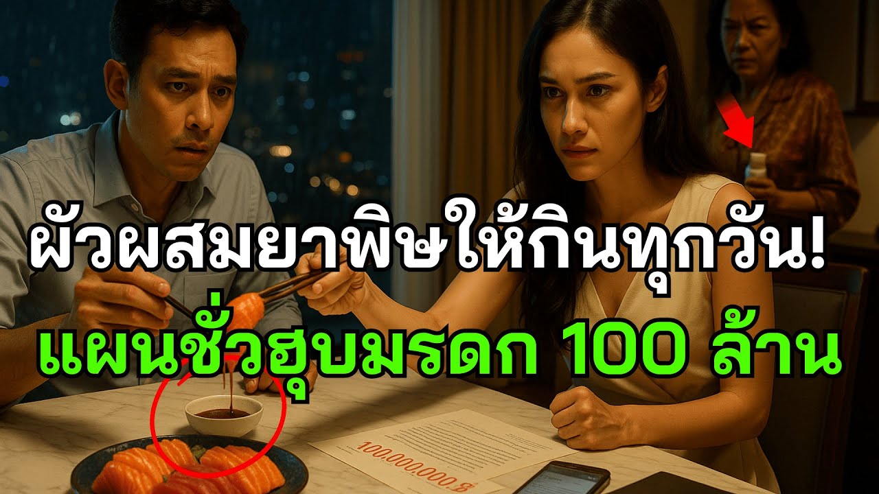 มรดกเลือด! เมื่อสามีแสนดีและแม่ผัว ร่วมมือกันวางยา 'ฆ่าให้ตายผ่อนส่ง' เพื่อฮุบสมบัติ
