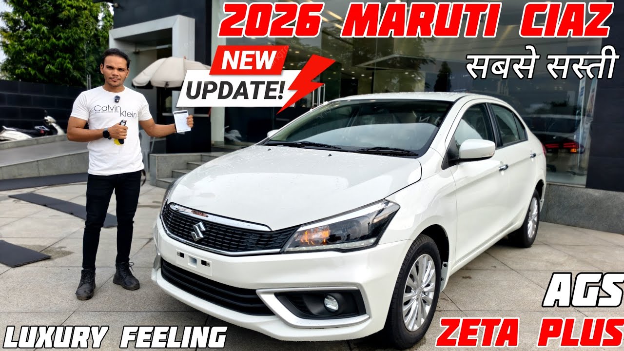 New 2026 Maruti Ciaz Zeta Plus Review✌️Price Mileage Feature || Maruti Ciaz 2025 Model