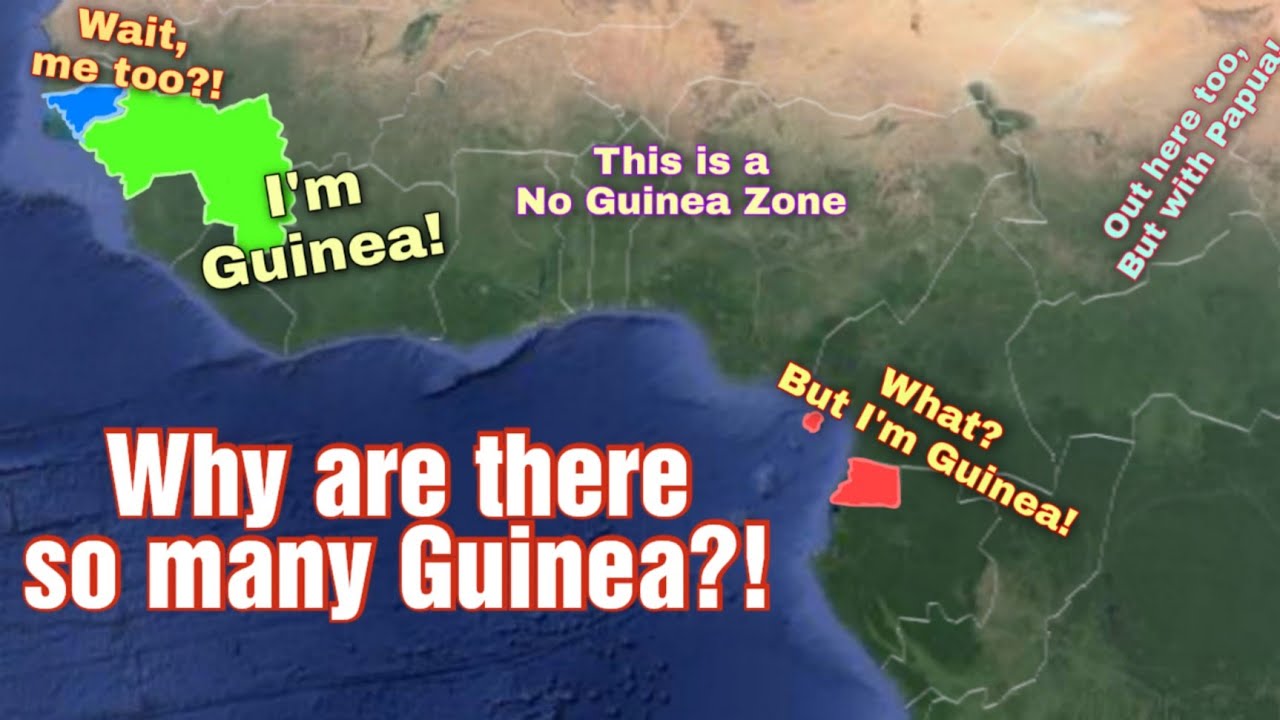 Why are there so many GUINEA?! (Guinea-Bissau, Equatorial Guinea, etc.) | History Guy Explains