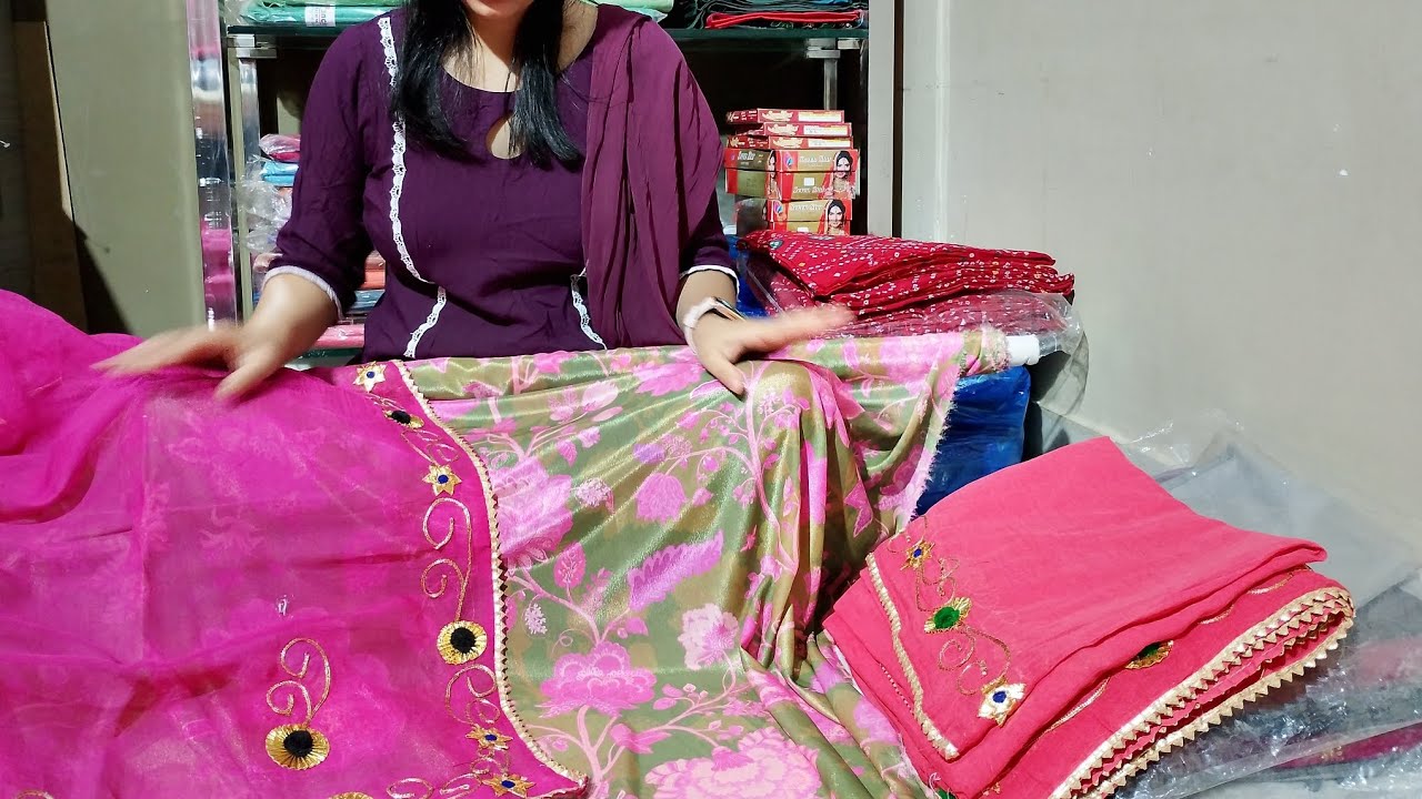 Tabiyat kharab Hogy🤒i/ fir Bhi aap sab ke liye bnayi video 💐🌺/ Satan fabrics tranding order