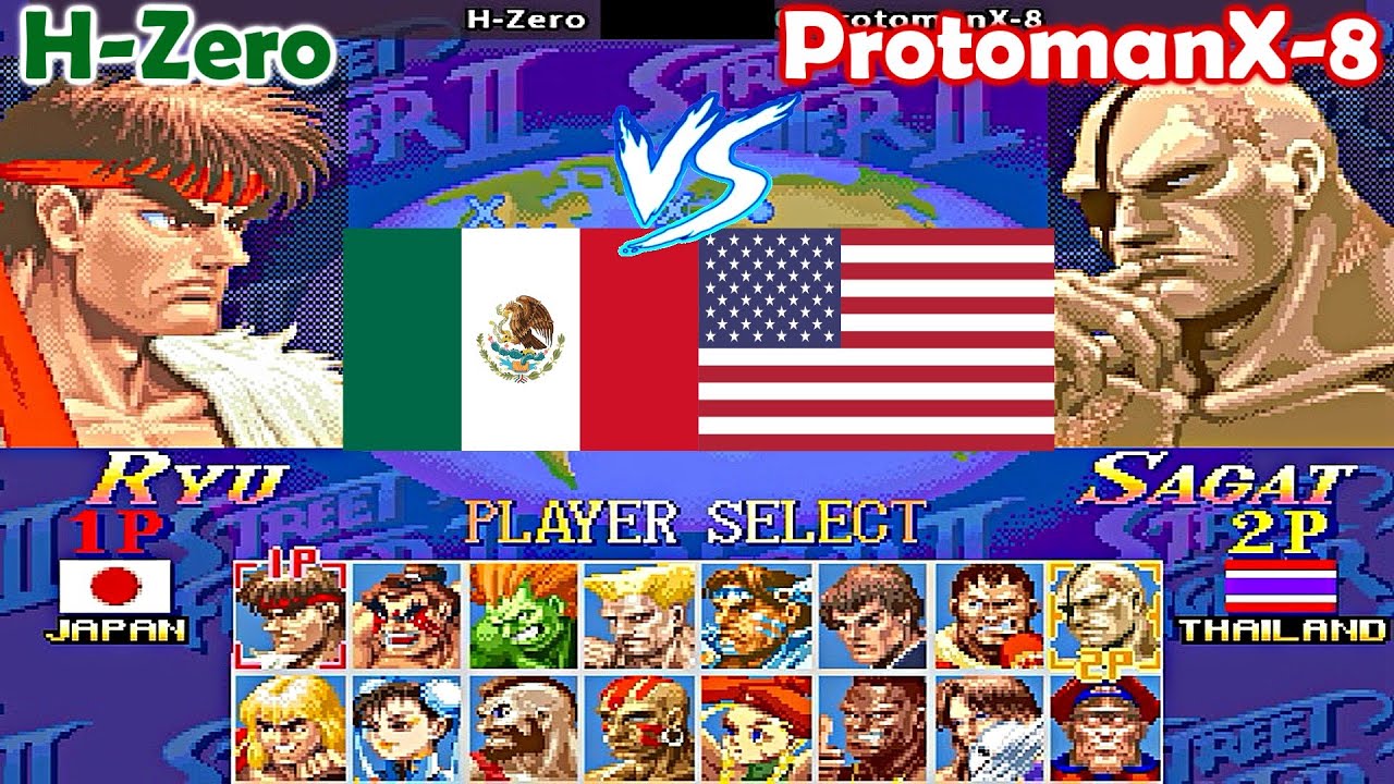 Super Street Fighter II X: Grand Master Challenge - H-Zero vs ProtomanX-8