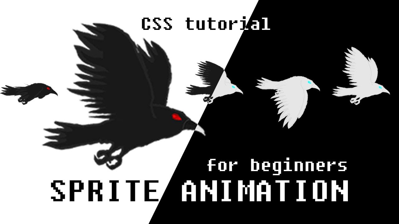 Sprite Animation with pure CSS | How to animate any sprite sheet using just CSS3 and HTML properties