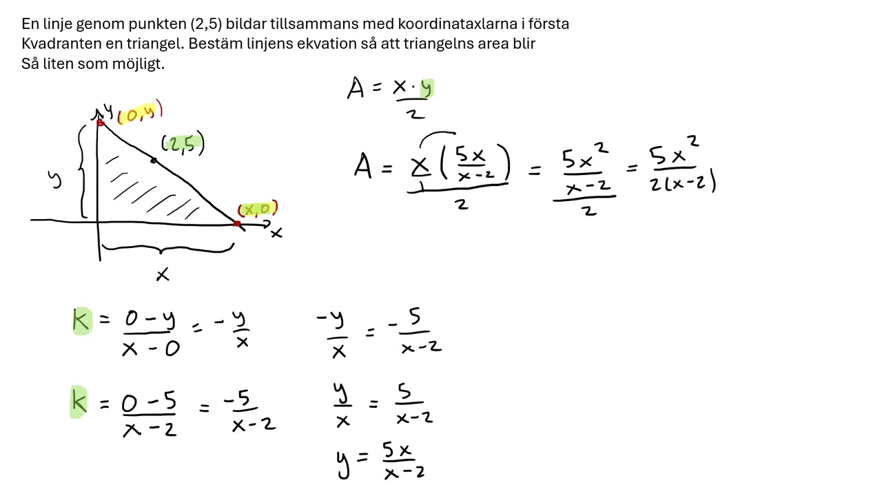 nivå 3 uppgift matte 3, derivata,problemlösning