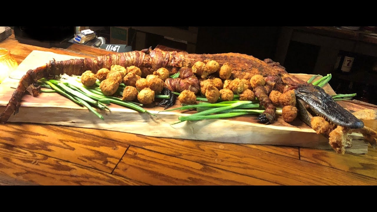 Smoked Gator...Would You Eat This? #OnlyinFlorida