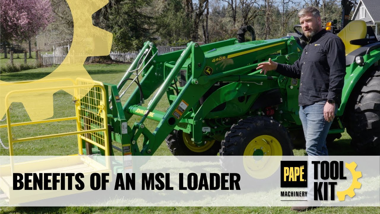 Benefits of a Mechanical Self Leveling Loader