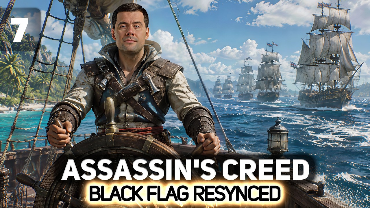 Нас все предали. Пираты, тоже мне 🏴&zwj;☠️ Assassin&rsquo;s Creed Black Flag Resynced [PC 2026] #7