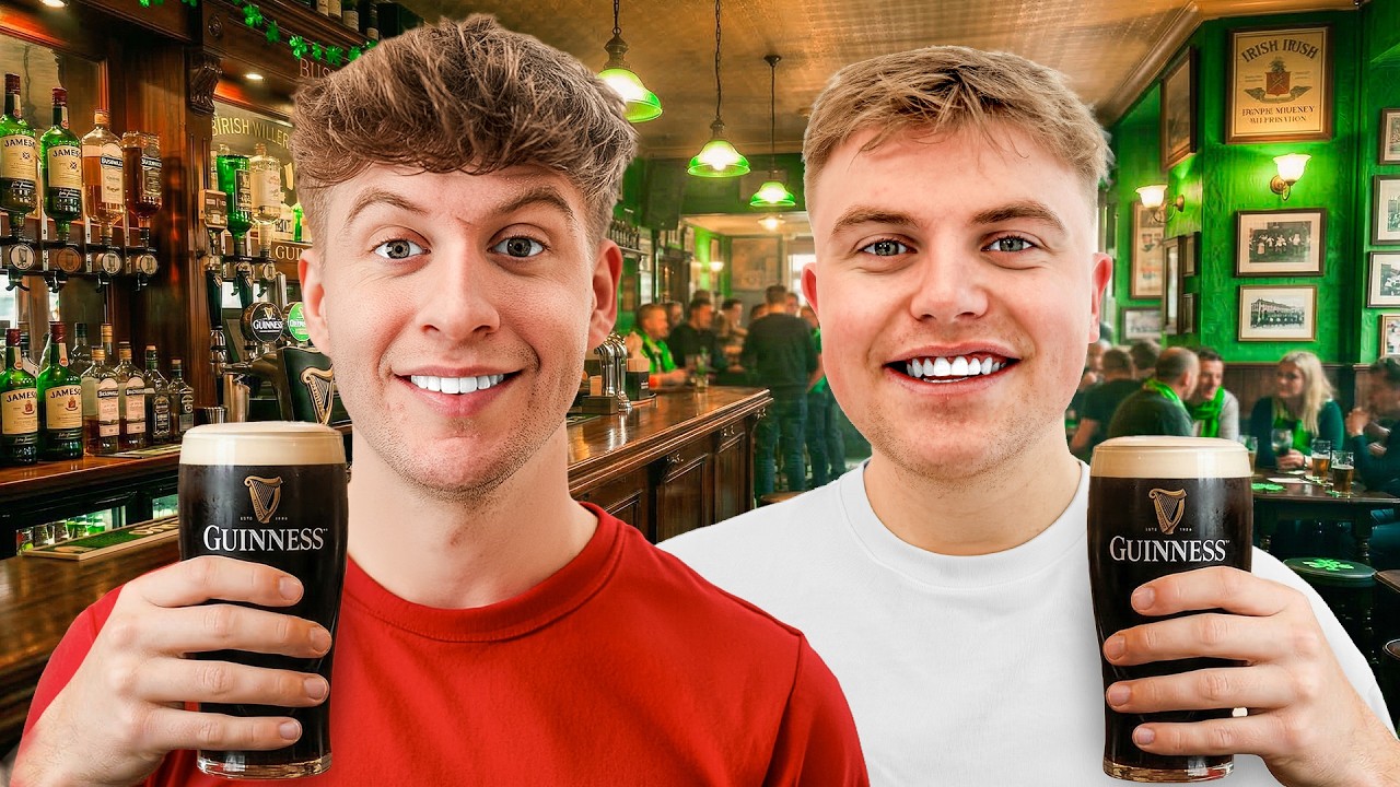 Heinz Takes Chazza To An IRISH PUB For The First Time!
