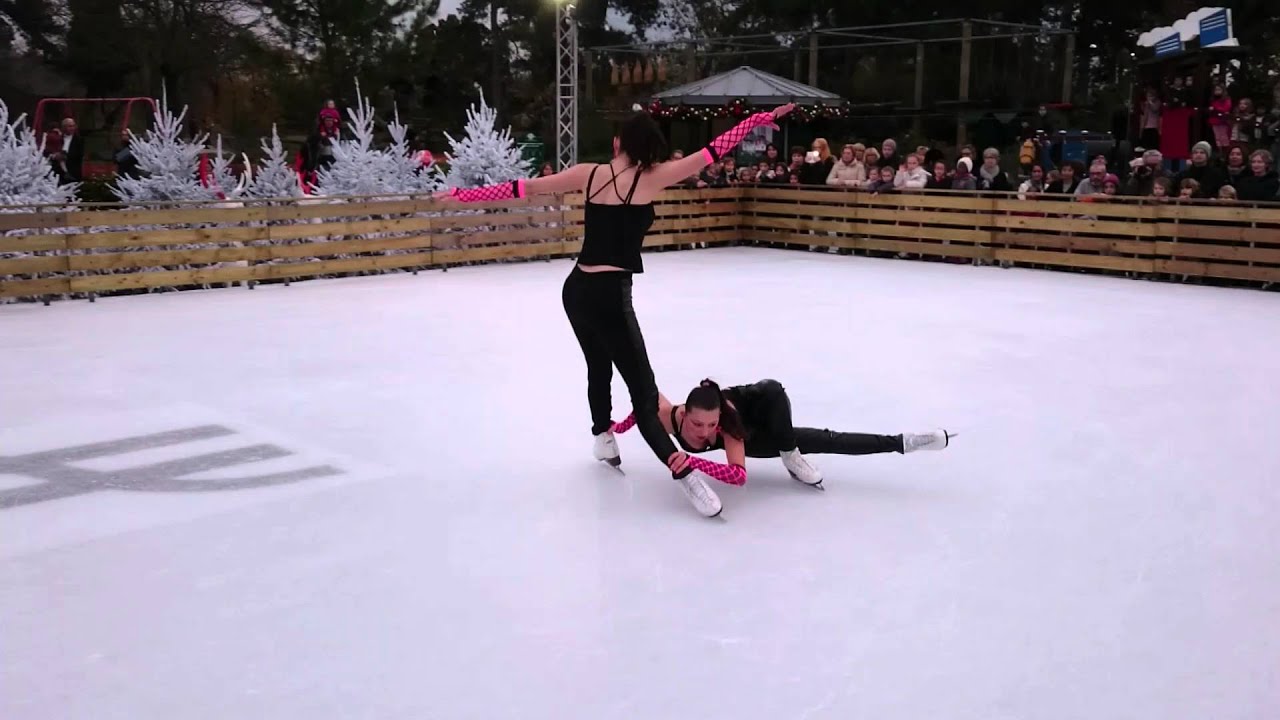 I'M BELIEVER - EDDIE MURPHY - AMAZING FIGURE SKATING PAIRS [SISTERS ICE]