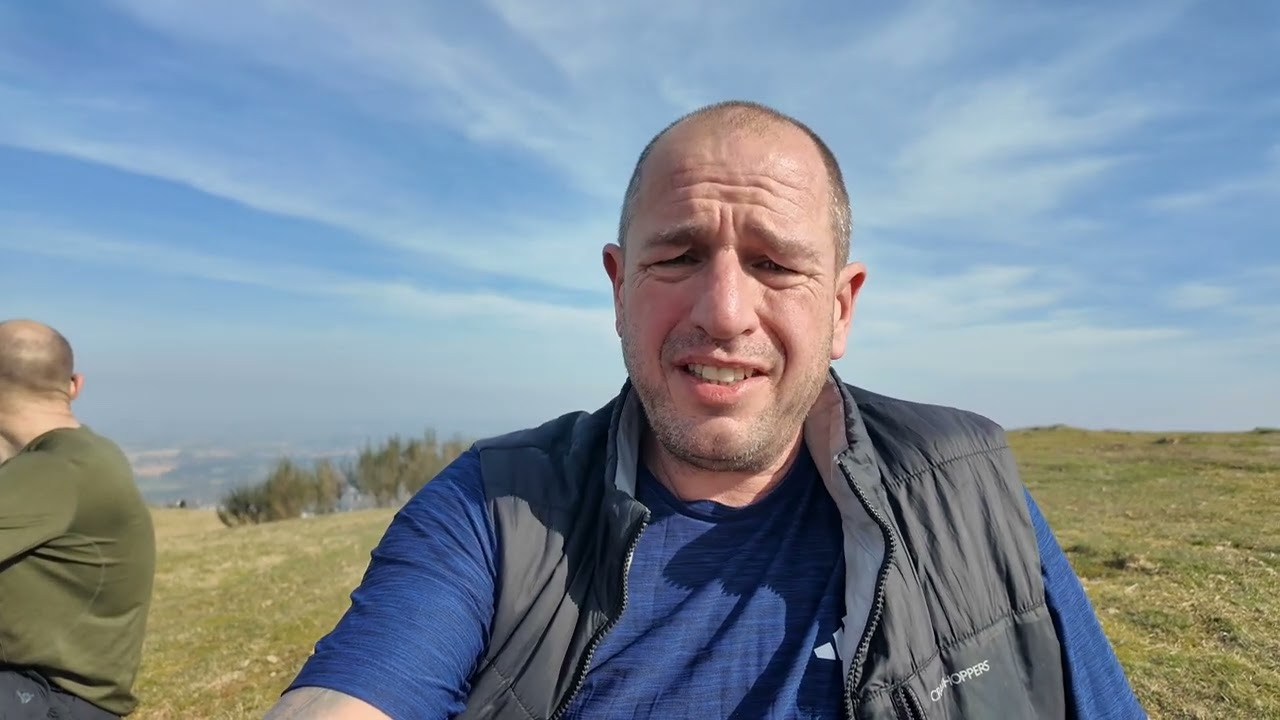 Cateran Yomp training in the Malvern hills