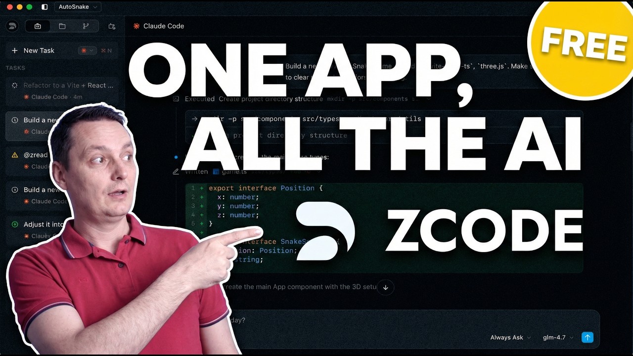 Z Code AI: Run Claude Code, Codex, and GLM-5 in One Desktop App