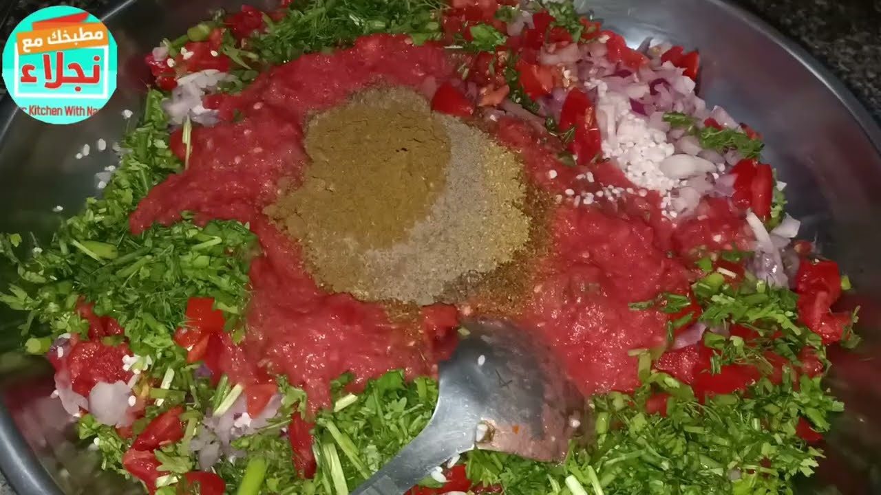 الخلطة السريعه للبنات المبتدأت  اسرع واسهل طريقه لمحشى الباذنجان والطعم تحفه