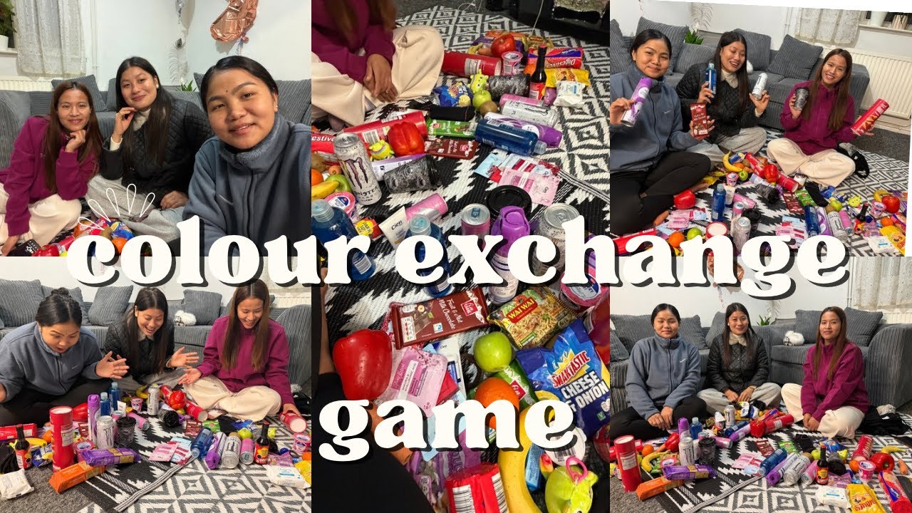 11 colours Exchange Game 😁k k paryo hola…? 🤨Ekdamai Ramailo Bhayo 😍@TaraShreesh-w2i #geetapunmagar 