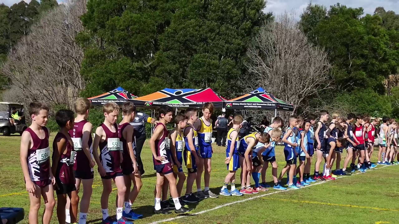 3km Boys 11yrs, Australian Cross Country Championships, Maleny Golf Club 25/08/2018