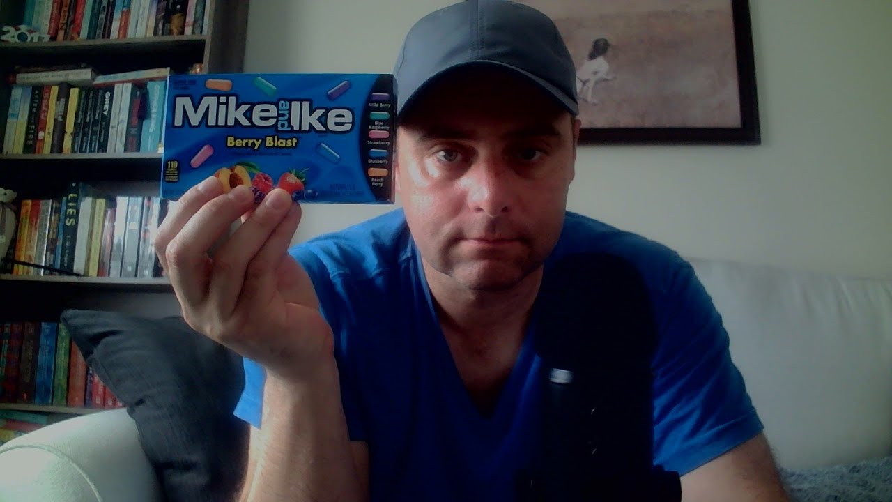 ASMR Eating Berry Blast Mike and Ike Candy