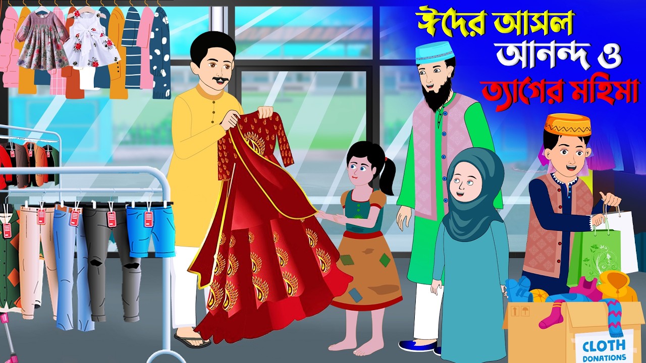ঈদের আসল আনন্দ⭕ত্যাগের মহিমা | ইসলামিক কার্টুন | Islamic Cartoon | Mahir Islamic Network