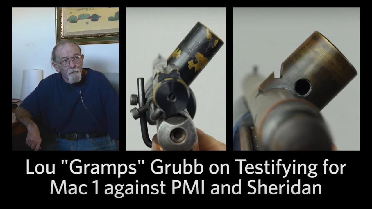 Gramps on Testifying for Mac 1 against PMI and Sheridan