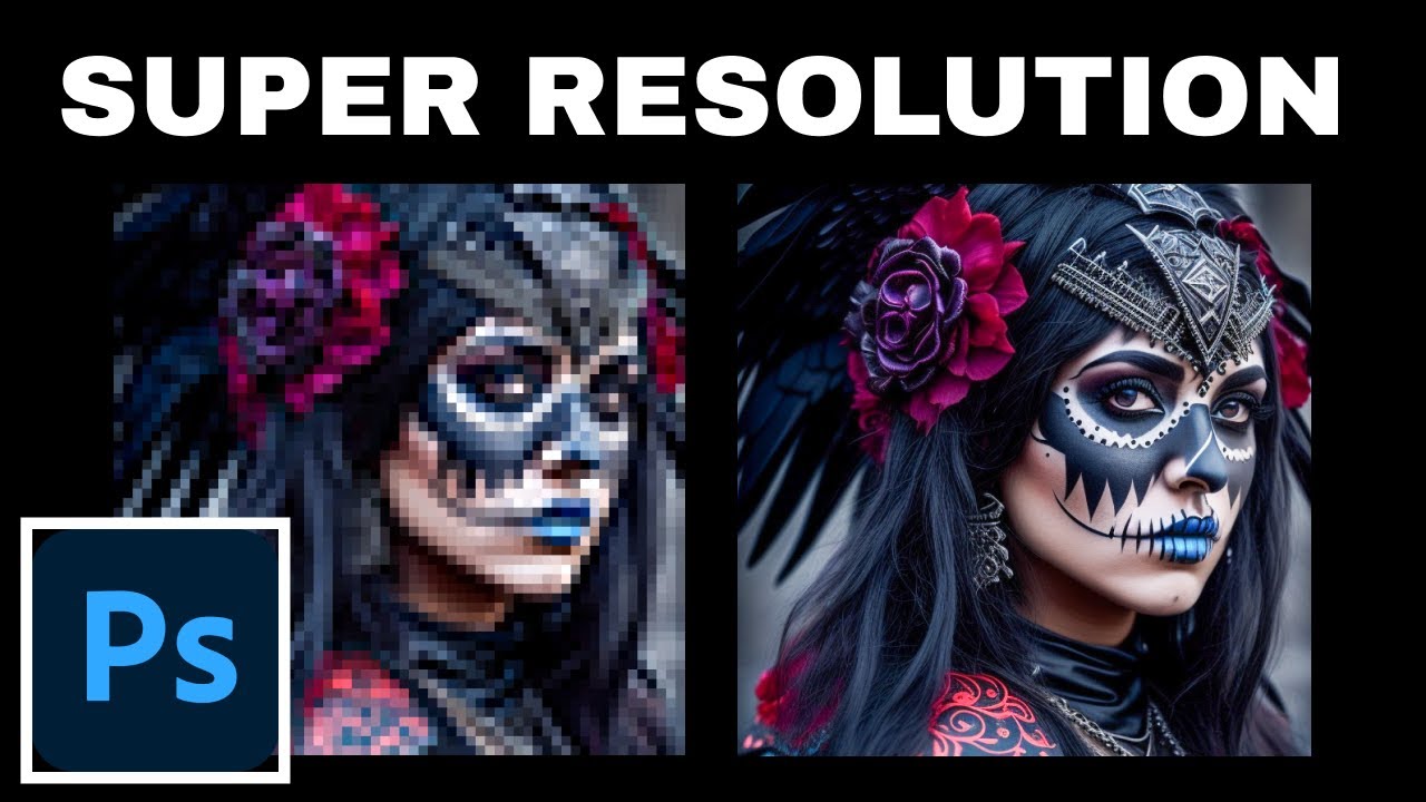 How to Convert from Low to High Resolution Images in Photoshop