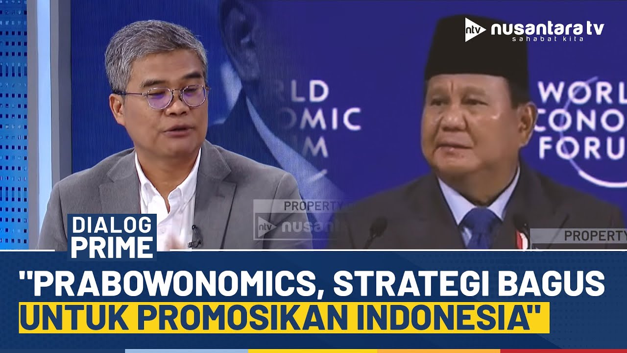 Gema Prabowonomics di WEF Davos, Ekonom: Prabowonomics, Strategi Bagus Untuk Promosikan RI