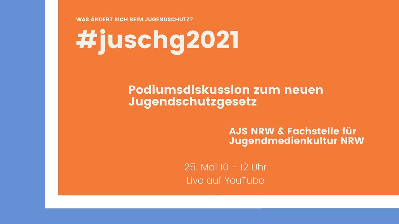 Podiumsdiskussion zum neuen Jugendschutzgesetz