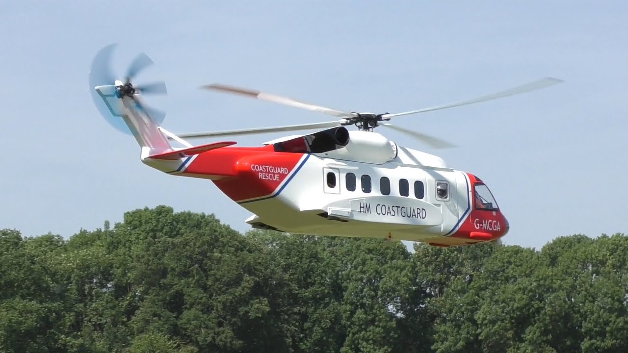 17.  Pöting Turbinenmeeting 2018 - beautiful Sikorsky S-92 from Christian Gans