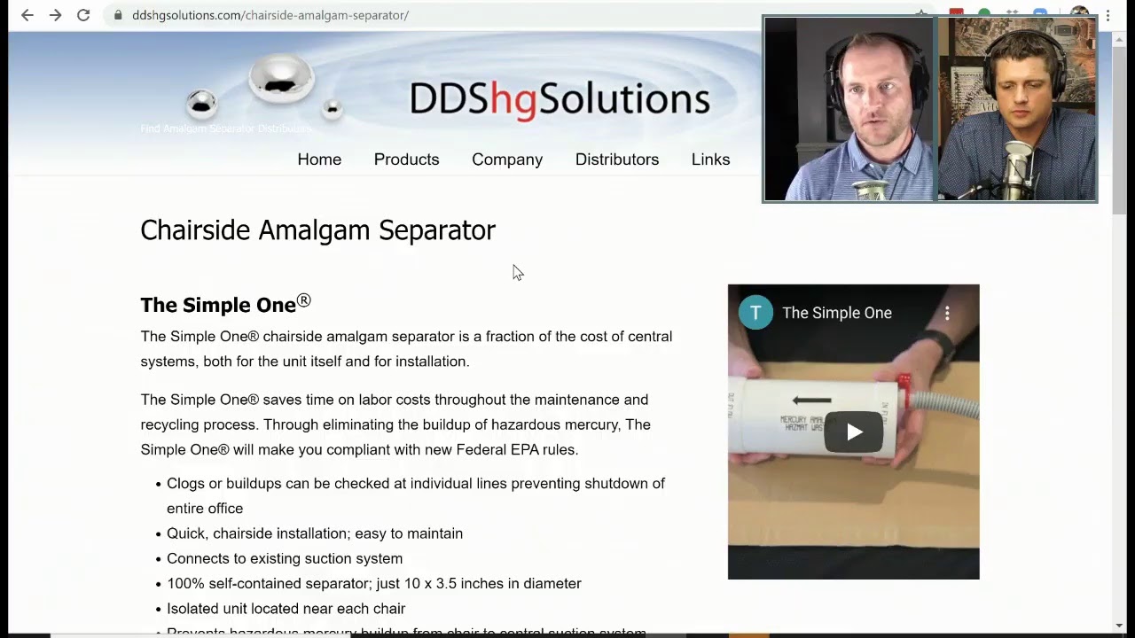 Amalgam Separators, What are we buying?