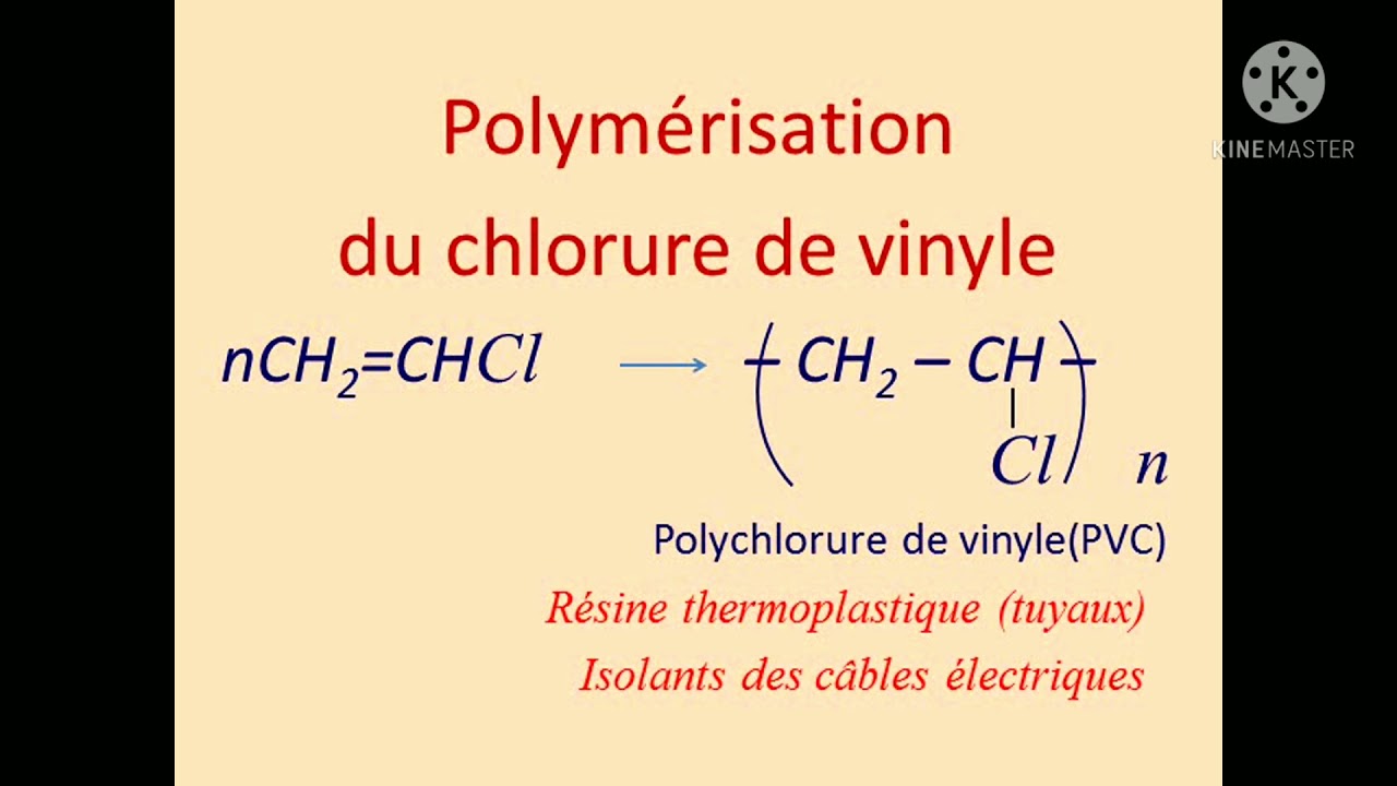 Esway chimie #25. Polymérisation. Polymère. Monomère. Indice de polymérisation.