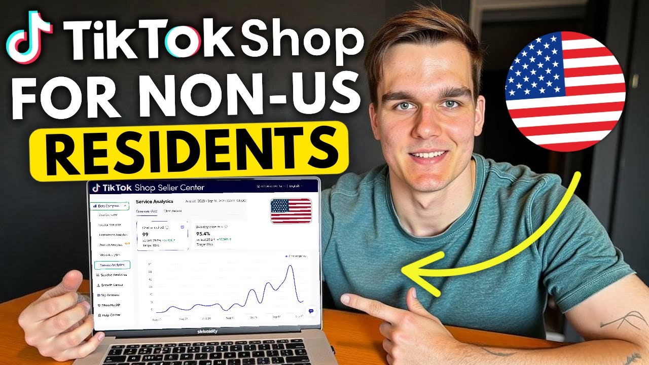 How to Set up TikTok Shop Outside the USA | for Non-US Residents