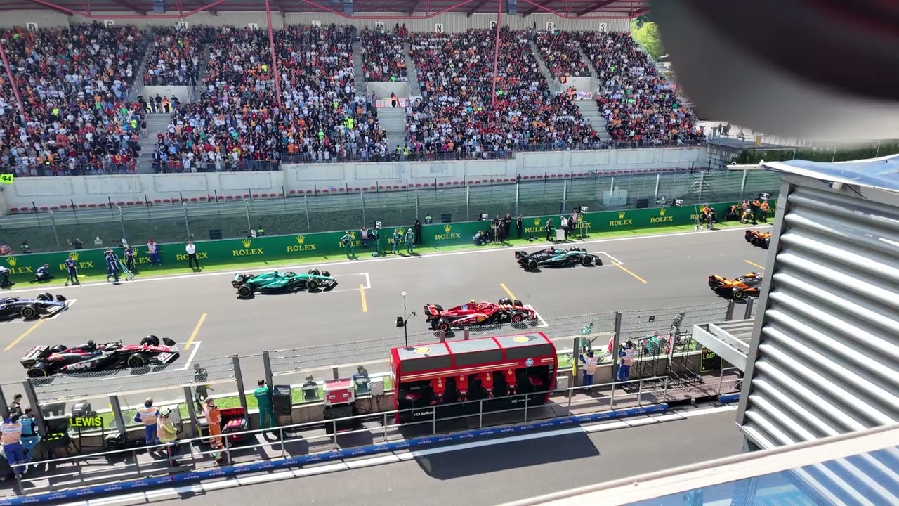 Formation Lap - 2024 F1 Belgian GP ( DJI Osmo Pocket 3 )