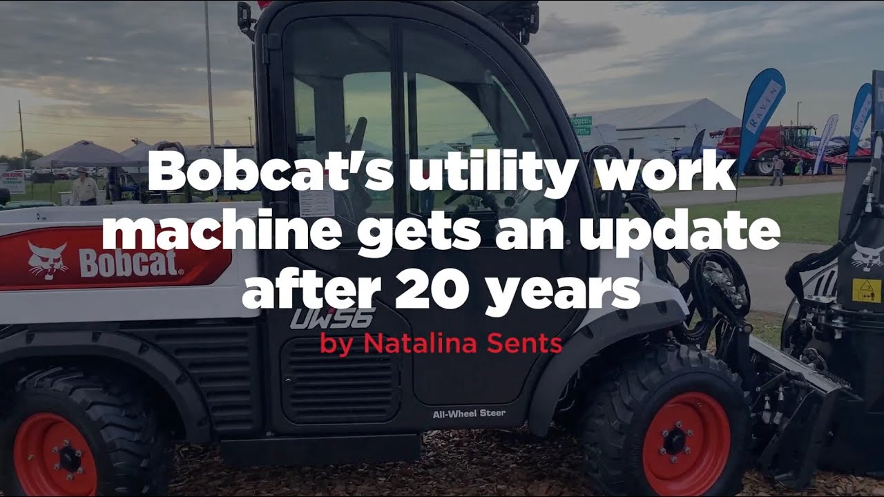 Bobcat's utility work machine gets an update after 20 years