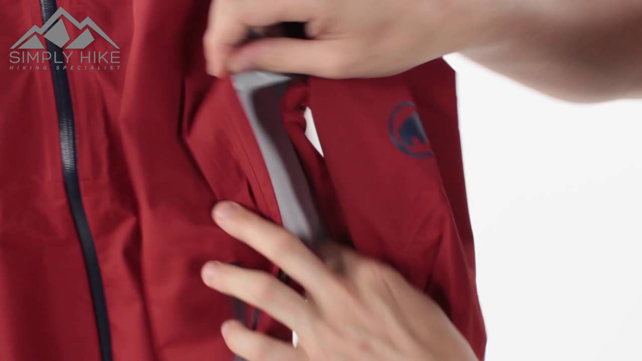 Mammut Mens Mellow Jacket Carmine - www.simplyhike.co.uk