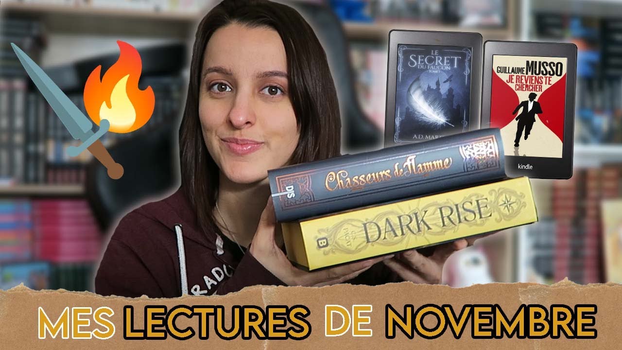 Chasseurs de Flamme, Dark Rise, Le Secret du Faucon : mes lectures de novembre !