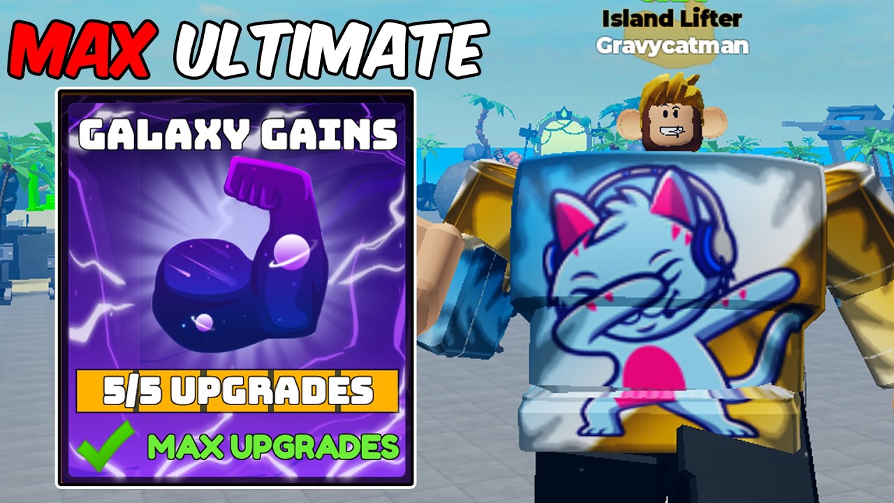 Я открыл все максимальные способности Ultimate в Roblox Muscle Legends