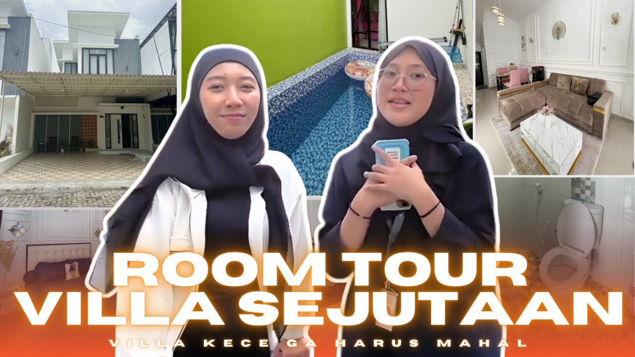 ROOM TOUR VILLA ALKIA (Sewa Villa Batu Estetik 0857 0430 2253)