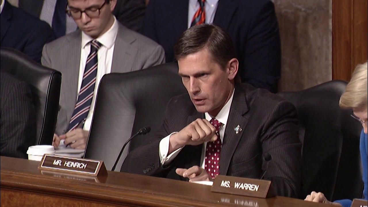 Heinrich Questions Gen. James Mattis (Ret.), Nominee for Secretary of Defense