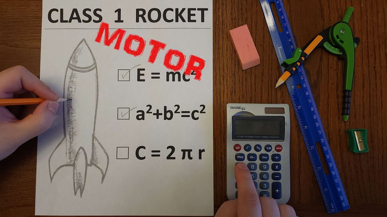 Class 1 Sugar Rocket Motor - Complete DIY How To Build Rocket Engine