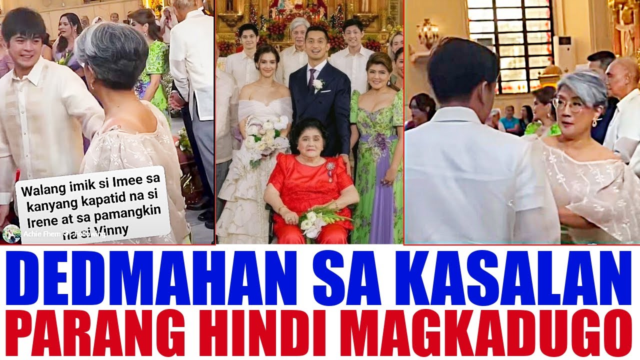NAKAKAHIYA DALA HANGGANG SA KASALAN SA CEBU ANG ALITAN IMEE DINEDMA SINA IRENE AT VINNY