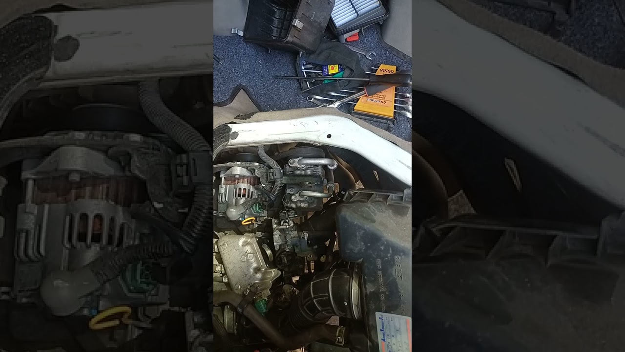 DA64W EVERY WAGON throttle body cleaning PART 1