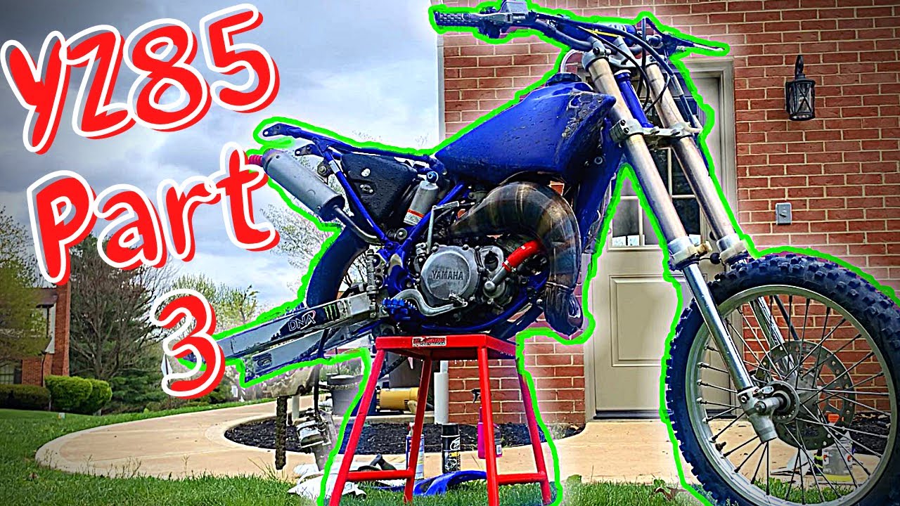 Install Footpegs & Radiator Hoses | YZ85 Pt. 3