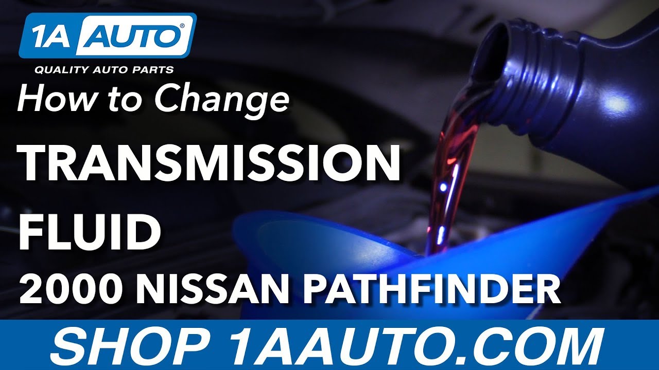 Как заменить трансмиссионную жидкость на Nissan Pathfinder 96-04