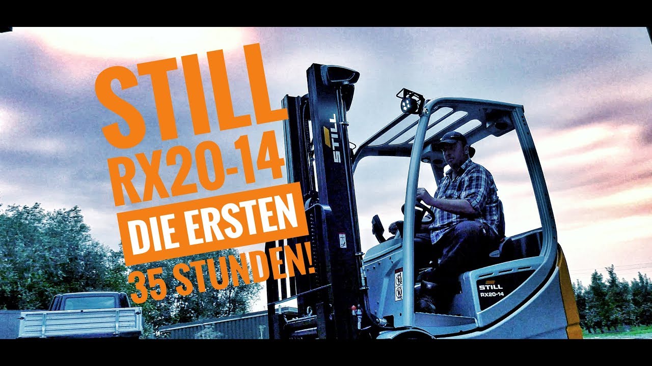 Obsthof Raddatz - Der neue Still RX20-14 unsere ersten 35 Betriebsstunden!
