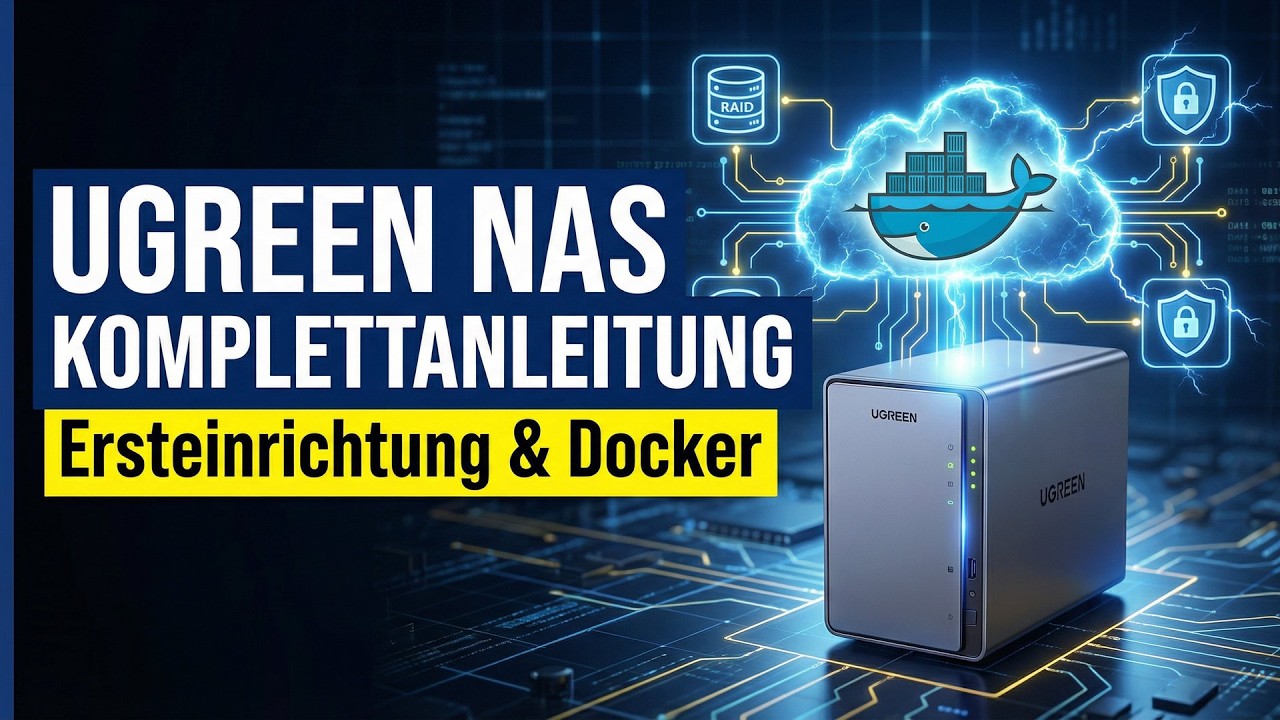 UGREEN NAS Komplettanleitung: Von der Ersteinrichtung bis Docker & Nextcloud
