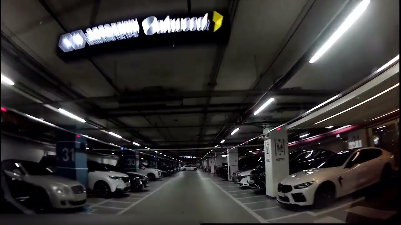 삼성동 오크우드프리미어코엑스 호텔 도심공항타워 지하주차장 B3, B4 세븐럭카지노 삼성역 봉은사역