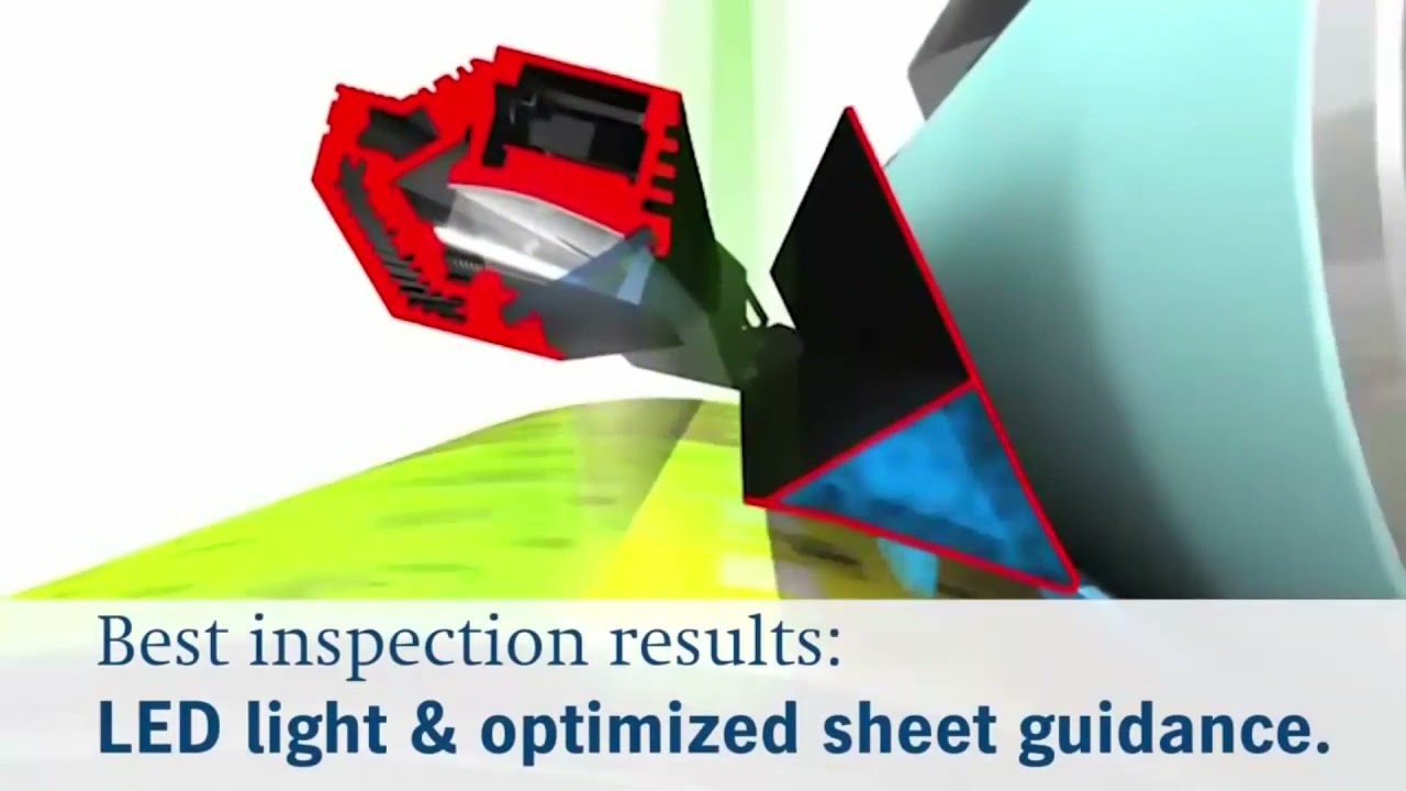 Prinect Inspection Control Sheet Inspection | Printing LED Light & Optimized Guide | Heidelberg