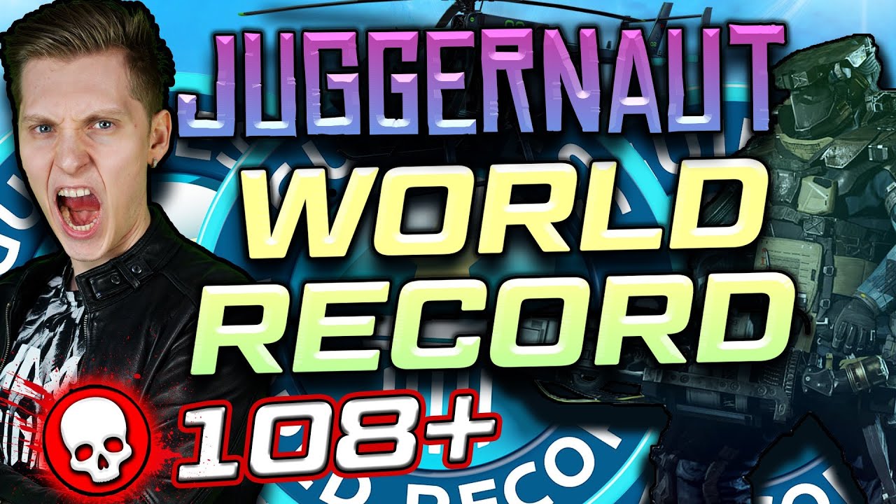 JUGGERNAUT WORLD RECORD VICTORY (108 KILL GAME) - Call Of Duty Modern Warfare