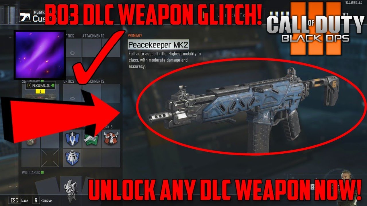 *NEW* COD BO3 DLC WEAPON GLITCH! UNLOCK ANY WEAPON NOW! BLACK OPS 3 GLITCHES! DLC WEAPON BO3 EXPLOIT
